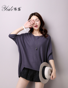 棉混紡蝙蝠型針織衫 秋日慵懶新風尚，選購指南與京東正品行貨推薦